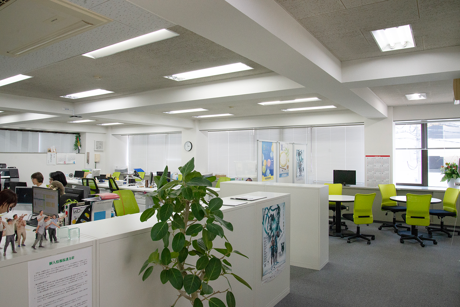 夙川本社事務所フロア