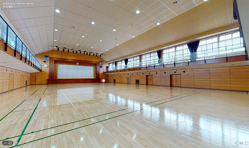 東京女子学院様 2F講堂